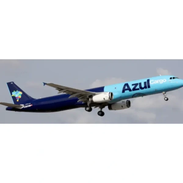 Flash Sale Pre-Order JC Wings XX40458 1:400 Azul Cargo Airbus A321(P2F) Reg: PS-AJA - Miniature Marvels: Airplane Models & Painted Dice Airplane Model