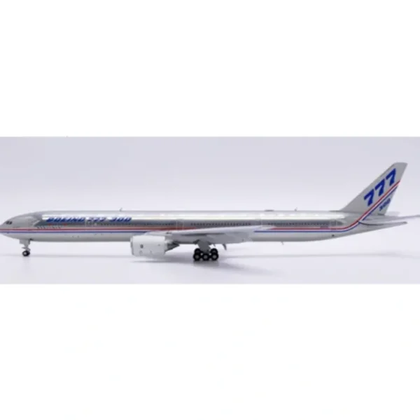 Store Pre-Order JC Wings XX40220 1:400 Boeing House Color 777-300 "Polished" N5014K - Miniature Marvels: Airplane Models & Painted Dice Airplane Model