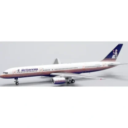 Best Sale Pre-Order JC Wings XX4274 1:400 Britannia Airways Boeing 757-200 "Keep Duty Free" G-BYAK - Miniature Marvels: Airplane Models & Painted Dice Airplane Model
