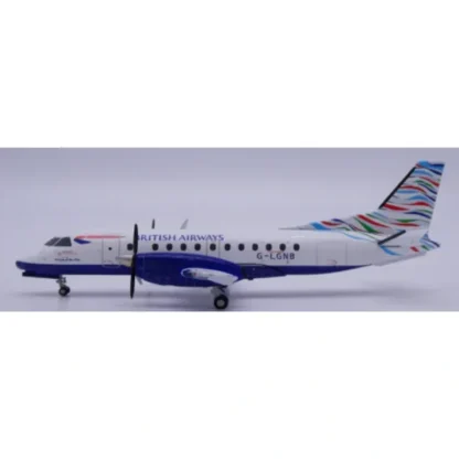New Pre-Order JC Wings XX20400 1:200 British Airways Saab 340B "Waves of the City" Reg: G-LGNB - Miniature Marvels: Airplane Models & Painted Dice Airplane Model