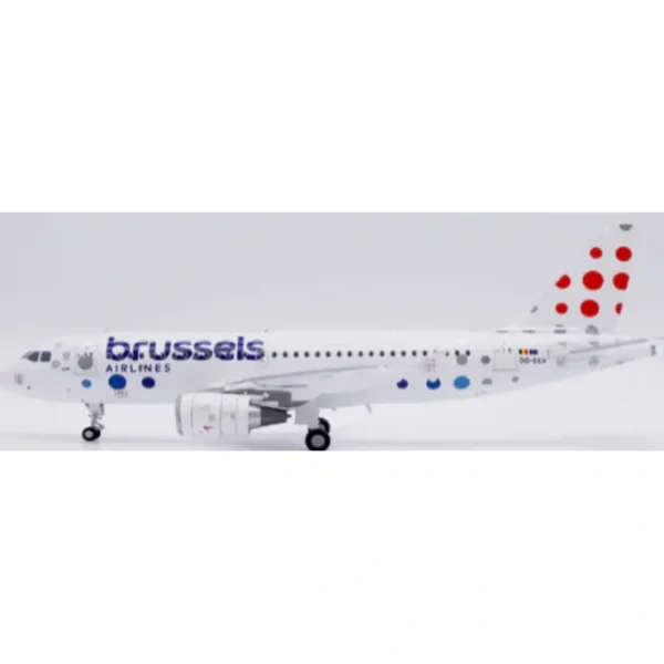 New Pre-Order JC Wings XX20276 1:200 Brussels Airlines Airbus A319 Reg: OO-SSX - Miniature Marvels: Airplane Models & Painted Dice Airplane Model