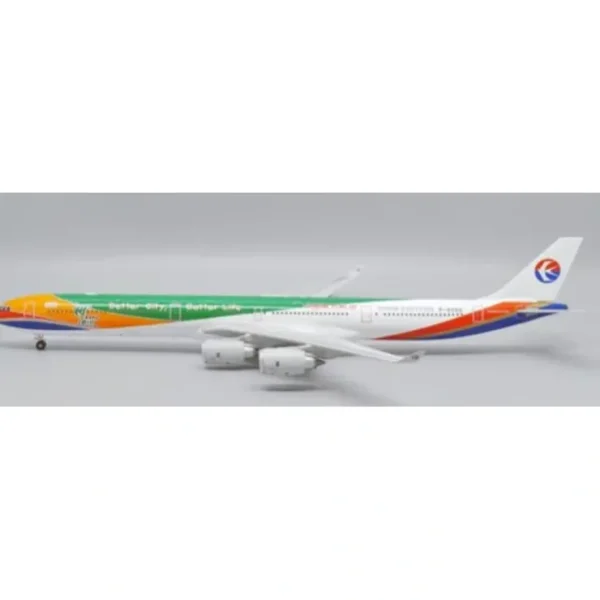 Sale Pre-Order JC Wings XX40372 1:400 China Eastern Airlines Airbus A340-600 "Expo 2010 Shanghai" Reg: B-6055 - Miniature Marvels: Airplane Models & Painted Dice Airplane Model