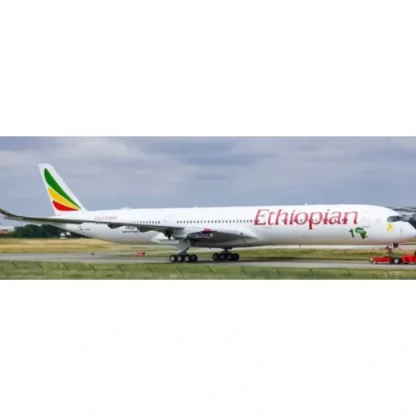 Clearance Pre-Order JC Wings XX20514 1:200 Ethiopian Airlines Airbus A350-1000 "1st A350-1000 in Africa" ET-BAW - Miniature Marvels: Airplane Models & Painted Dice Airplane Model