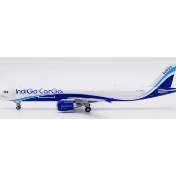 Flash Sale Pre-Order JC Wings XX40175 1:400 Indigo Cargo Airbus A321(P2F) Reg: VT-IKW - Miniature Marvels: Airplane Models & Painted Dice Airplane Model