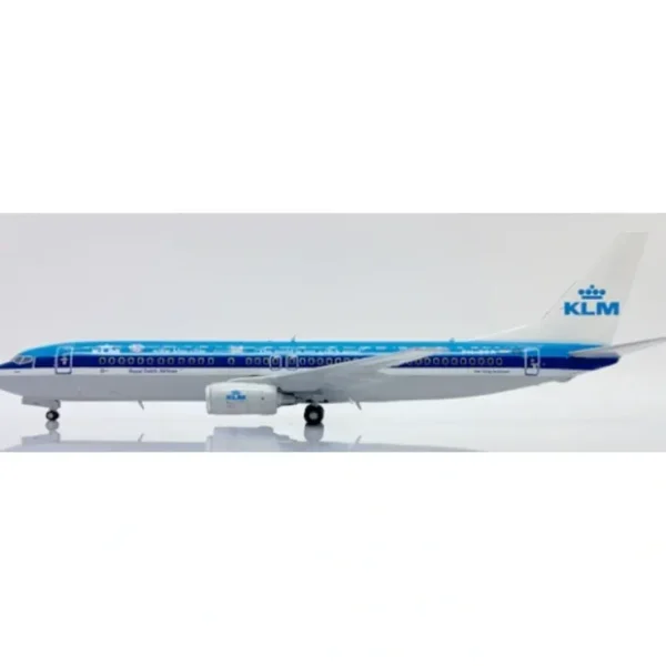 Sale Pre-Order JC Wings XX20144 1:200 KLM Royal Dutch Airlines Boeing 737-800 "OC" "The world is just a click away" PH-BXA - Miniature Marvels: Airplane Models & Painted Dice Airplane Model