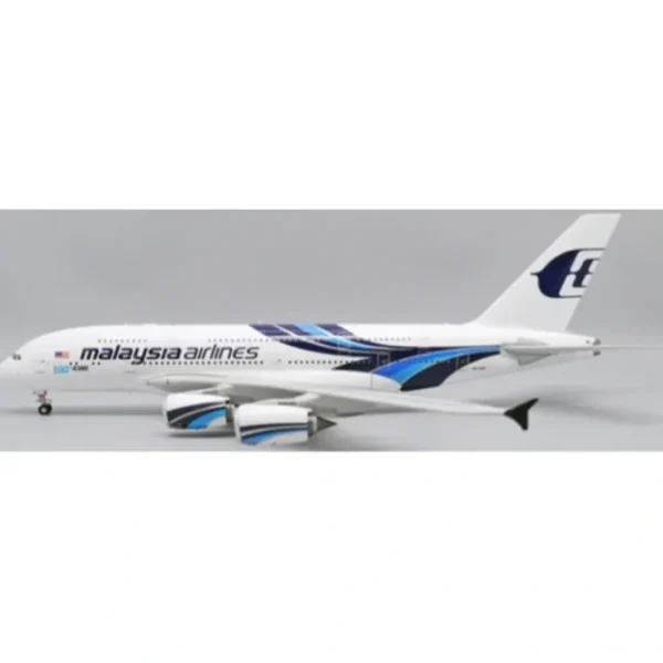 Online Pre-Order JC Wings XX20058 1:200 Malaysia Airlines Airbus A380 "100th A380" 9M-MNF - Miniature Marvels: Airplane Models & Painted Dice Airplane Model