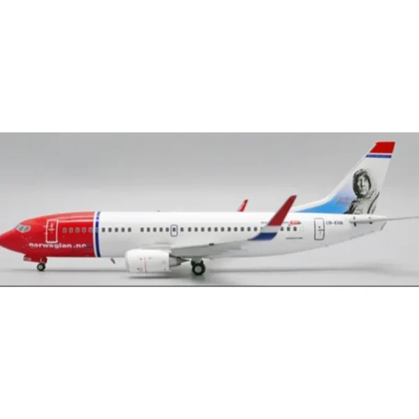 Flash Sale Pre-Order JC Wings XX20177 1:200 Norwegian Air Shuttle Boeing 737-300 "Roald Amundsen" LN-KHA - Miniature Marvels: Airplane Models & Painted Dice Airplane Model