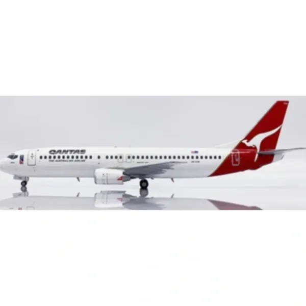 Best Pre-Order JC Wings XX20392 1:200 Qantas Boeing 737-400 "75 Years" VH-TJW - Miniature Marvels: Airplane Models & Painted Dice Airplane Model