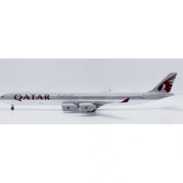 Best Sale Pre-Order JC Wings XX20301 1:200 Qatar Airways Airbus A340-600 Reg: A7-AGA - Miniature Marvels: Airplane Models & Painted Dice Airplane Model