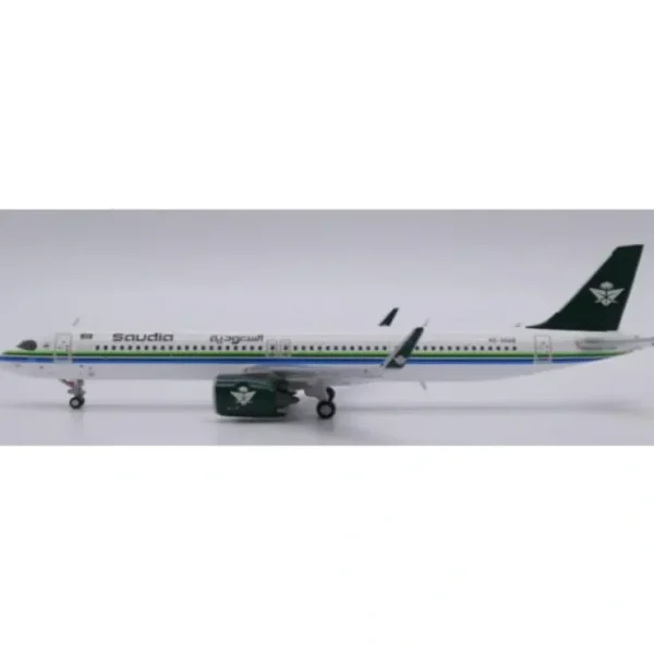 New Pre-Order JC Wings XX40192 1:400 Saudi Arabian Airlines Airbus A321NEO Reg: HZ-ASAD - Miniature Marvels: Airplane Models & Painted Dice Airplane Model
