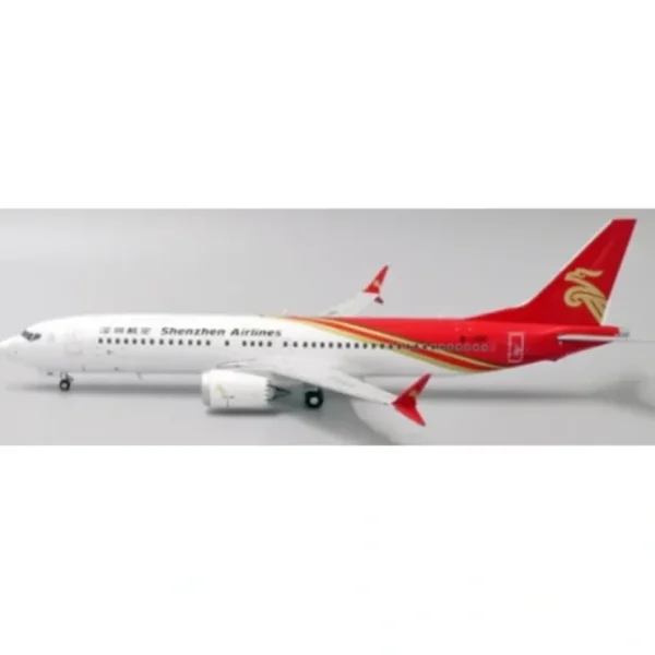 Shop Pre-Order JC Wings XX2216 1:200 Shenzhen Airlines Boeing 737 MAX 8 B-1160 - Miniature Marvels: Airplane Models & Painted Dice Airplane Model