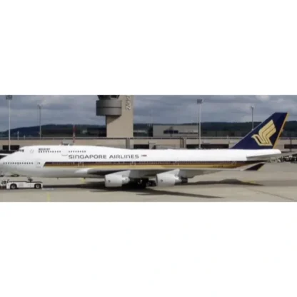 Sale Pre-Order JC Wings XX40337 1:400 Singapore Airlines Boeing 747-400 "Megatop" Reg: 9V-SPM - Miniature Marvels: Airplane Models & Painted Dice Airplane Model