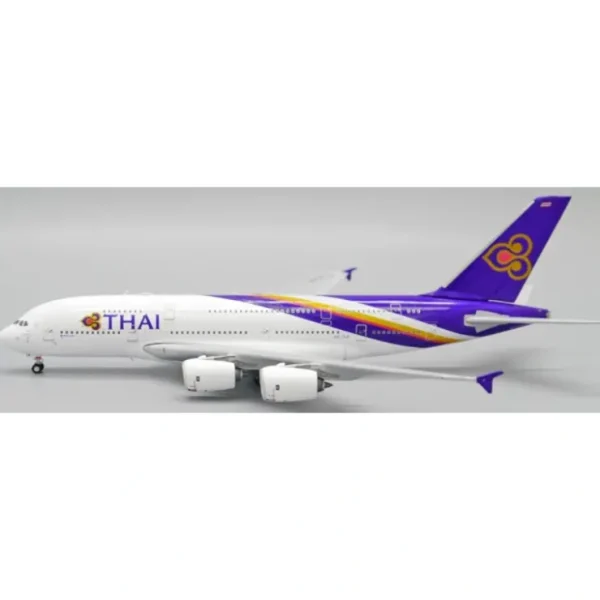 Hot Pre-Order JC Wings XX4896 1:400 Thai Airways Airbus A380 HS-TUD - Miniature Marvels: Airplane Models & Painted Dice Airplane Model