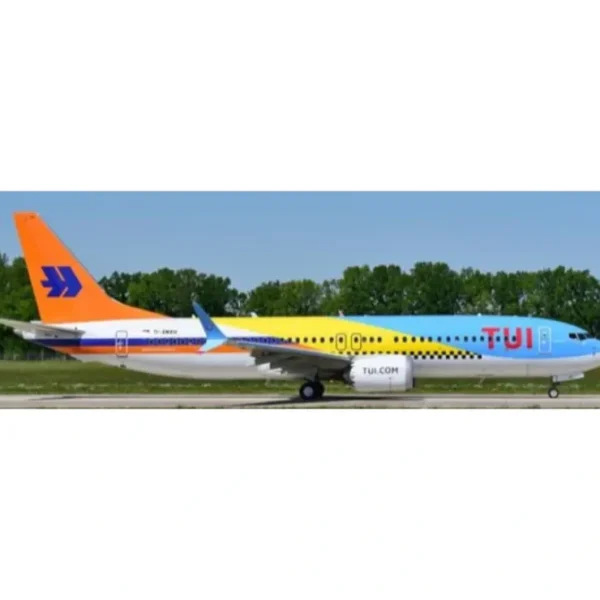 Best Sale Pre-Order JC Wings XX40242 1:400 TUIfly Boeing 737 MAX 8 "50 Years" D-AMAH - Miniature Marvels: Airplane Models & Painted Dice Airplane Model