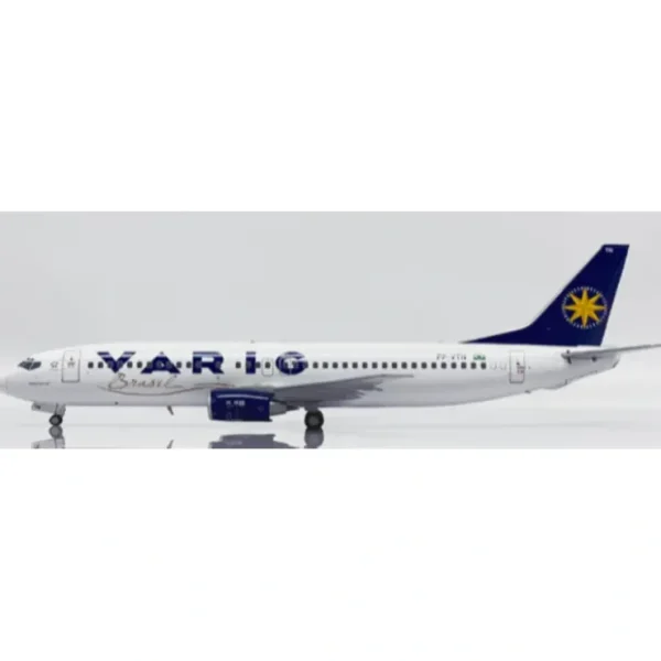 Clearance Pre-Order JC Wings XX20383 1:200 Varig Boeing 737-400 Reg: PP-VTN - Miniature Marvels: Airplane Models & Painted Dice Airplane Model