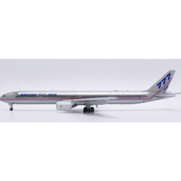 Pre-Order JC Wings XX40220A 1:400 Boeing House Color 777-300 "Polished" N5014K "Flaps Down" - Miniature Marvels: Airplane Models & Painted Dice* Airplane Model