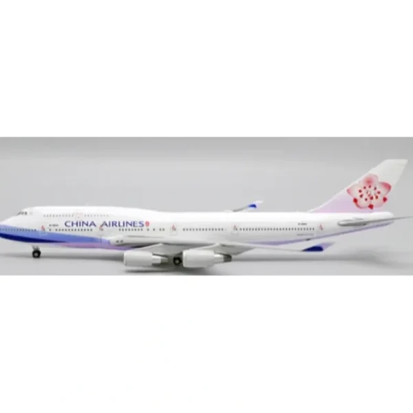 Pre-Order JC Wings XX4977A 1:400 China Airlines Boeing 747-400 B-18215 (Flaps Down) - Miniature Marvels: Airplane Models & Painted Dice* Airplane Model