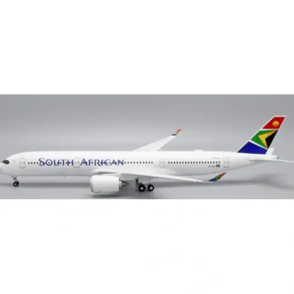 Shop Pre-Order JC Wings XX2429A 1:200 South African Airways Airbus A350-900XWB ZS-SDF (Flaps Down) - Miniature Marvels: Airplane Models & Painted Dice Airplane Model