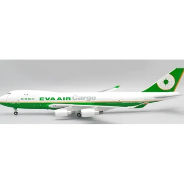 Best Pre-Order JC Wings XX20257C 1:200 Eva Air Cargo Boeing 747-400F "Interactive Series" Reg: B-16482 - Miniature Marvels: Airplane Models & Painted Dice Airplane Model