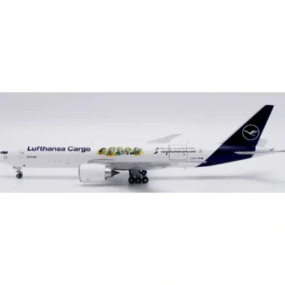 Cheap Pre-Order JC Wings XX40227C 1:400 Lufthansa Cargo Boeing 777F "cargohumancare.com""Interactive Series" Reg: D-ALFI - Miniature Marvels: Airplane Models & Painted Dice Airplane Model
