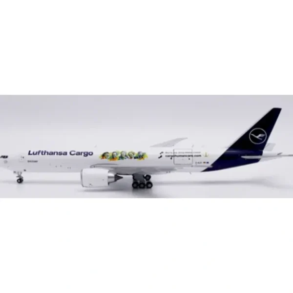 Cheap Pre-Order JC Wings XX40227C 1:400 Lufthansa Cargo Boeing 777F "cargohumancare.com""Interactive Series" Reg: D-ALFI - Miniature Marvels: Airplane Models & Painted Dice Airplane Model
