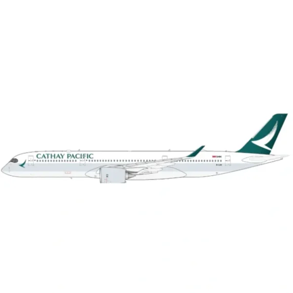 Best Pre-Order JFox BT-400-A350-9-001 1:400 Cathay Pacific A350-900 B-LQH - Miniature Marvels: Airplane Models & Painted Dice Airplane Model