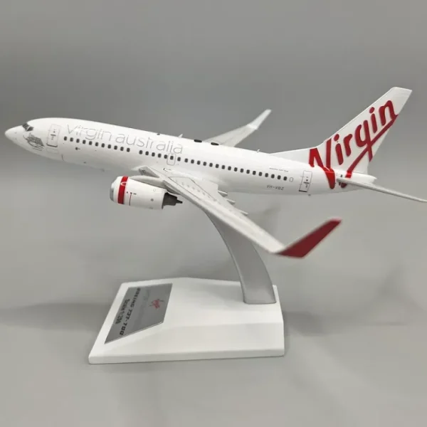 Sale Pre-Order JFox JF-737-7-005 1:200 Virgin Australia Airlines Boeing 737-7FE VN-VBZ - Miniature Marvels: Airplane Models & Painted Dice Airplane Model
