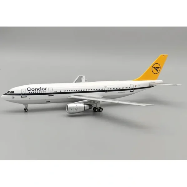 Online Pre-Order JFox JF-A300-006 1:200 A300B4-2C Condor - Miniature Marvels: Airplane Models & Painted Dice Airplane Model