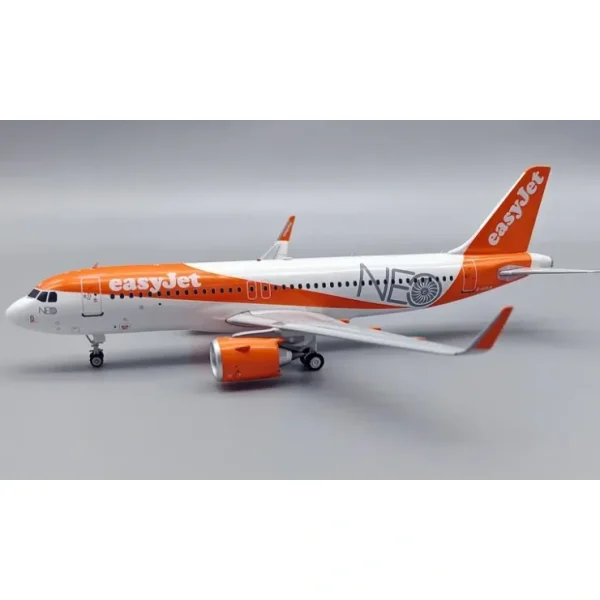 New Pre-Order JFox JF-A320-045 1:200 EasyJet Airline A320-251N G-UZLW - Miniature Marvels: Airplane Models & Painted Dice Airplane Model