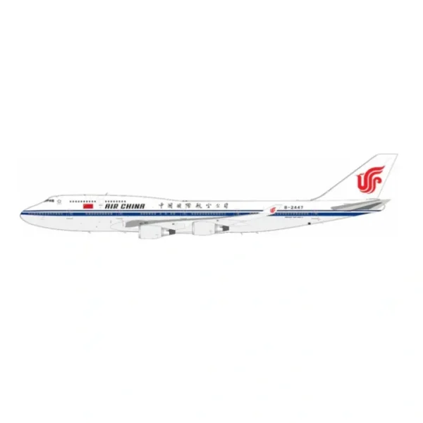 Discount Pre-Order KJ Models KJ-B744-088 1:200 B-2447 Air China Boeing 747-4J6 - Miniature Marvels: Airplane Models & Painted Dice Airplane Model