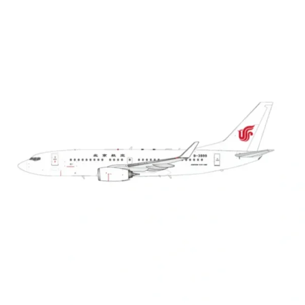 Discount Pre-Order KJ Models KJ-B737-107 1:200 B-3999 Beijing Airlines Boeing 737-79L(WL) BBJ - Miniature Marvels: Airplane Models & Painted Dice Airplane Model