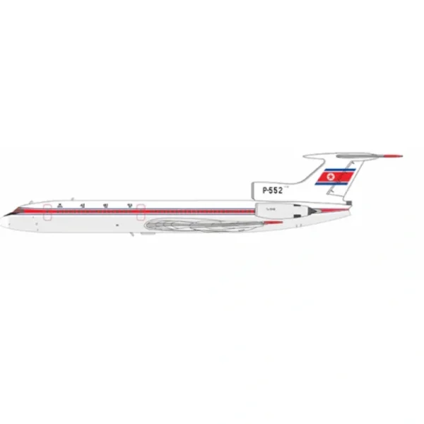 Fashion Pre-Order NG Models 54011 1:400 Chosonminhang (North Korea) Tu-154B P-552 (1970's livery) - Miniature Marvels: Airplane Models & Painted Dice Airplane Model