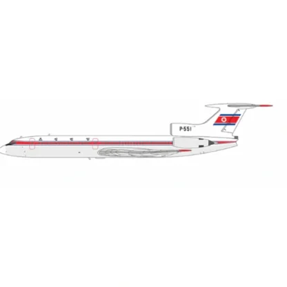 Pre-Order NG Models 54012 1:400 Chosonminhang (North Korea) Tu-154B P-551 (1970's livery) - Miniature Marvels: Airplane Models & Painted Dice* Airplane Model
