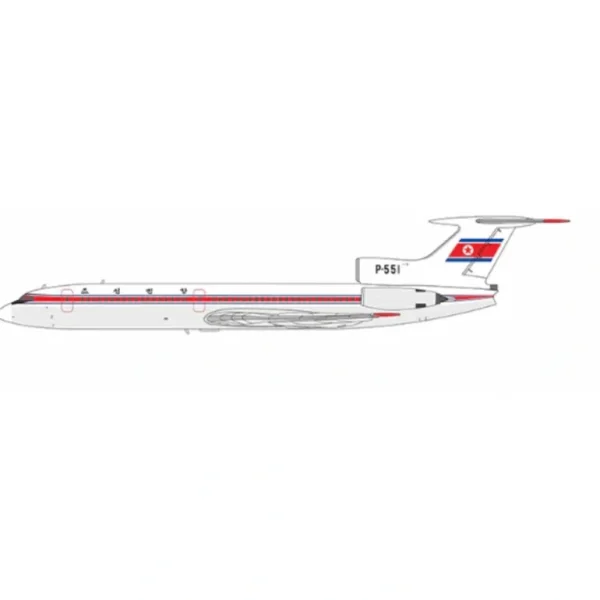 Pre-Order NG Models 54012 1:400 Chosonminhang (North Korea) Tu-154B P-551 (1970's livery) - Miniature Marvels: Airplane Models & Painted Dice* Airplane Model