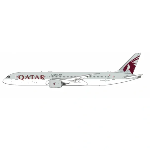 Sale Pre-Order NG Models 55106 1:400 Qatar Airways 787-9 Dreamliner A7-BHH - Miniature Marvels: Airplane Models & Painted Dice Airplane Model