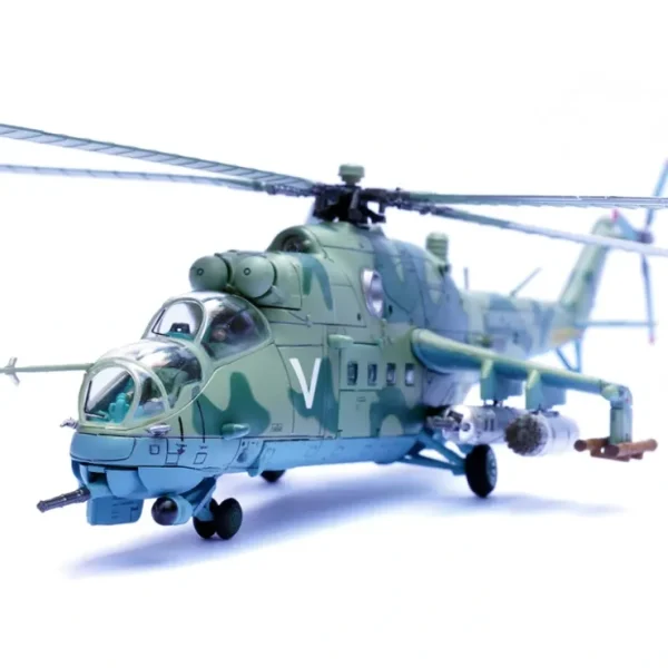 Cheap Pre-Order Panzerkampf 14005PE 1:72 Mil Mi-24V - Assault on Kyiv 2022 Helicopter - Miniature Marvels: Airplane Models & Painted Dice Airplane Model
