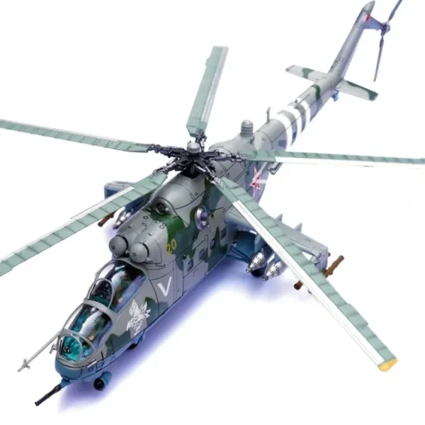 Fashion Pre-Order Panzerkampf 14005PF 1:72 Mil Mi-24V - Zaporizhia 2022 Helicopter - Miniature Marvels: Airplane Models & Painted Dice Airplane Model