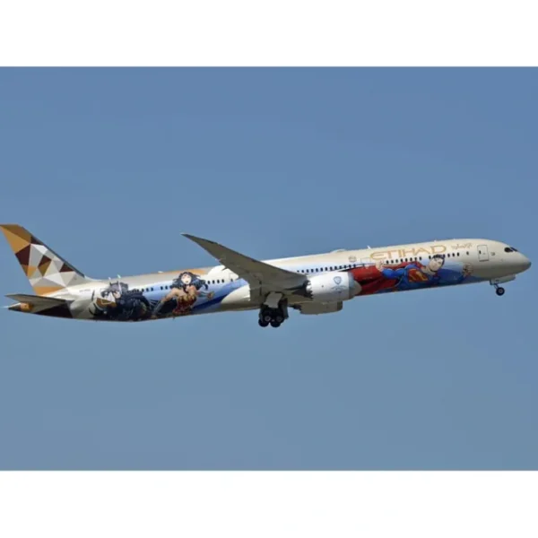 Best Pre-Order Phoenix 04608 1:400 Etihad Airways B787-10 A6-BMA "Special Livery" - Miniature Marvels: Airplane Models & Painted Dice Airplane Model
