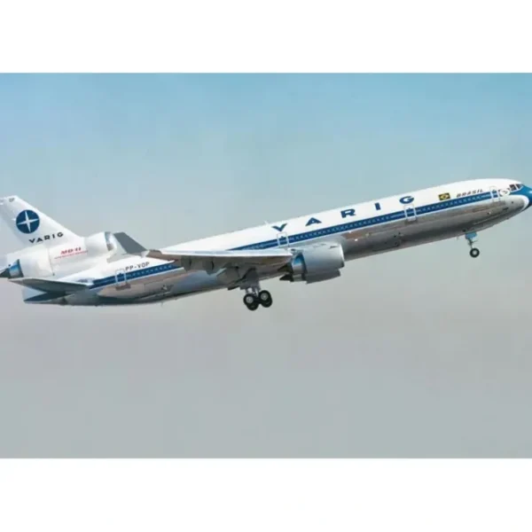 Online Pre-Order Phoenix 11937 1:400 Varig MD-11 PP-VOP - Miniature Marvels: Airplane Models & Painted Dice Airplane Model