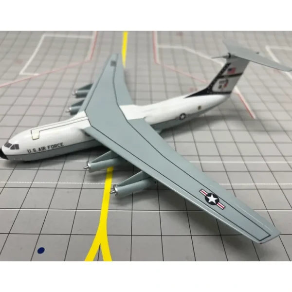 Clearance Pre-Order Sky Classics 1:200 C-141A Starlifter 66-0176 Bicentennial 1976 - Miniature Marvels: Airplane Models & Painted Dice Airplane Model