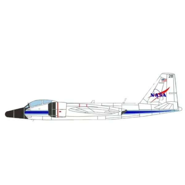 Cheap Pre-Order Sky Classics 1:200 SC2WB57F01 Martin WB-57F 63-13298 (N928NA) NASA White W/Blue Stripe - Miniature Marvels: Airplane Models & Painted Dice Airplane Model