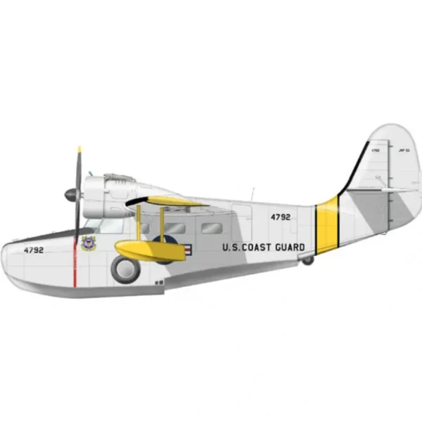 Sale Pre-Order Sky Classics SCGG003 1:200 US Coast Guard JRF-5G Grumman Goose 84792 Air Station San Francisco, 1951 - Miniature Marvels: Airplane Models & Painted Dice Airplane Model