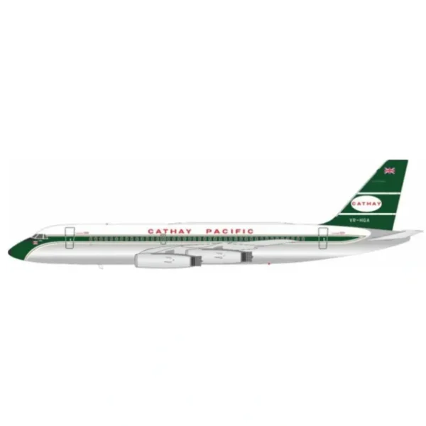 Pre-Order WB Models WB-CV-880-003P 1:200 Cathay Pacific Convair CV-880 - Miniature Marvels: Airplane Models & Painted Dice* Airplane Model