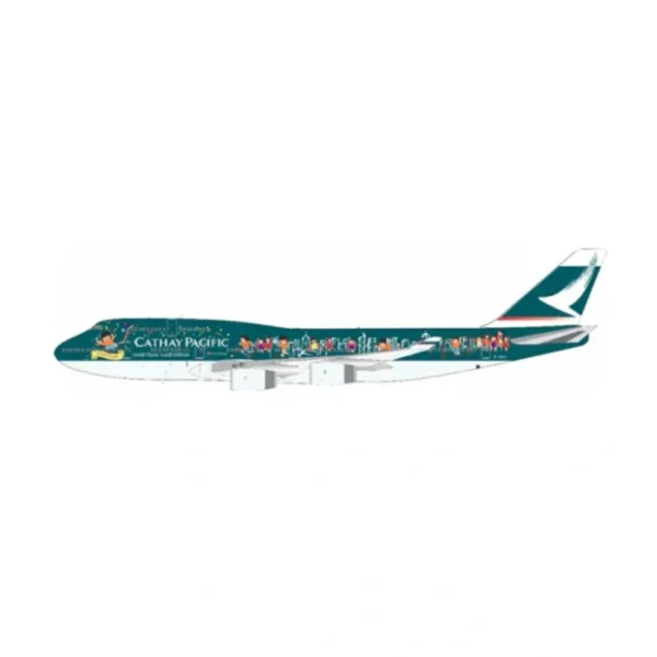 Sale Pre-Order Whitebox Models WB-747-4-064 1:200 747-467 Cathay Pacific Airways - Spirit of Hong Kong" - Miniature Marvels: Airplane Models & Painted Dice Airplane Model