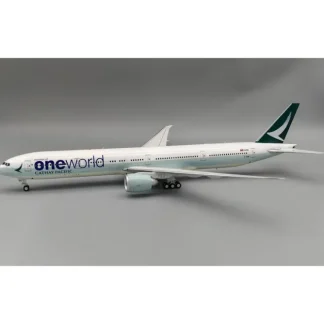 Best Pre-Order Whitebox Models WB-777-3-015 1:200 777-300ER Cathay Pacific One world B-KQN - Miniature Marvels: Airplane Models & Painted Dice Airplane Model
