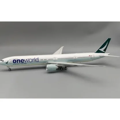 Best Pre-Order Whitebox Models WB-777-3-015 1:200 777-300ER Cathay Pacific One world B-KQN - Miniature Marvels: Airplane Models & Painted Dice Airplane Model