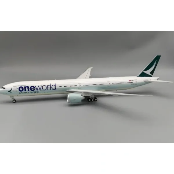 Best Pre-Order Whitebox Models WB-777-3-015 1:200 777-300ER Cathay Pacific One world B-KQN - Miniature Marvels: Airplane Models & Painted Dice Airplane Model