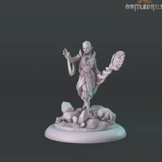 Clearance Priestess of the Deep Abyss - Miniature Marvels: Airplane Models & Painted Dice Miniature