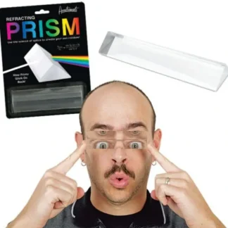 Store PRISM - Fun Educational Science Rainbow Light of Colors - Archie McPhee - Miniature Marvels: Airplane Models & Painted Dice Egpull