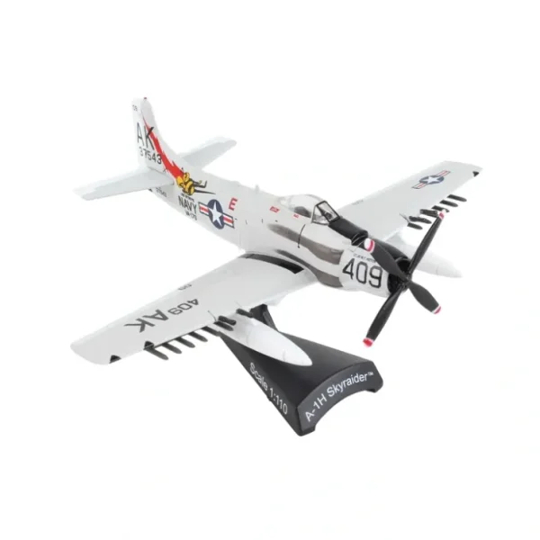 New PS5364-3 POSTAGE STAMP A1H SKYRAIDER 1/110 Papoose Flight - Miniature Marvels: Airplane Models & Painted Dice Airplane Model